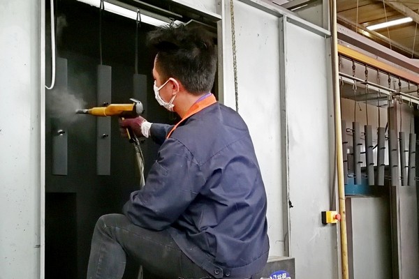 powder spraying